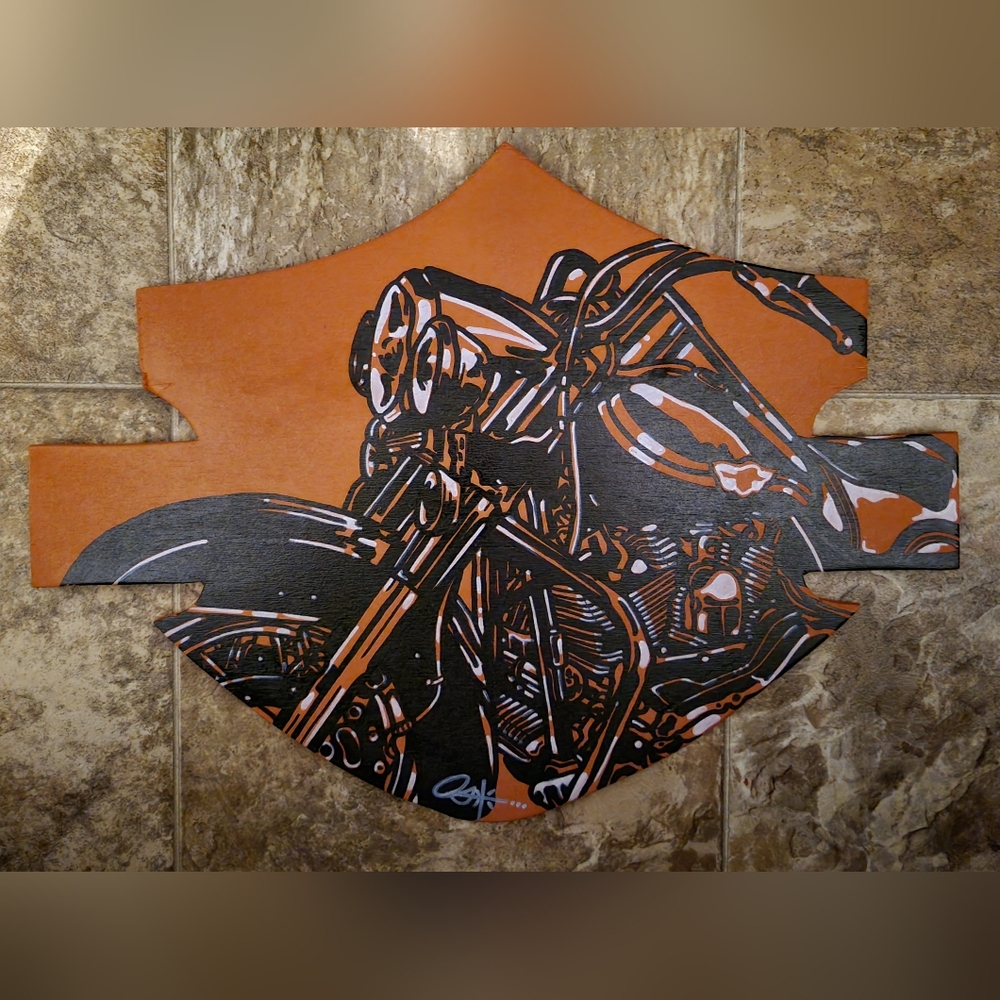 Harley davidson art